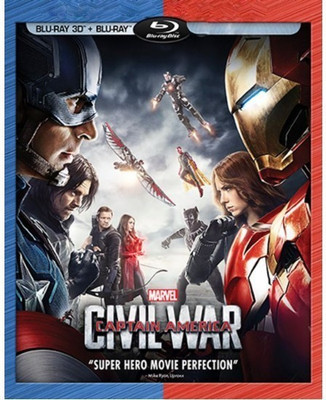 Captain America: Civil War (steel book)(3D Blu-ray English)