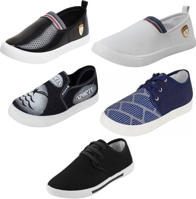 SHOEFLY Multicolor Combo-(5)-700-717-349-692-691 Slip On Sneakers For Men(Multicolor
SHOEFLY Multicolor Combo-(5)-700-717-349-692-691 Slip On Sneakers For Men(Multicolor