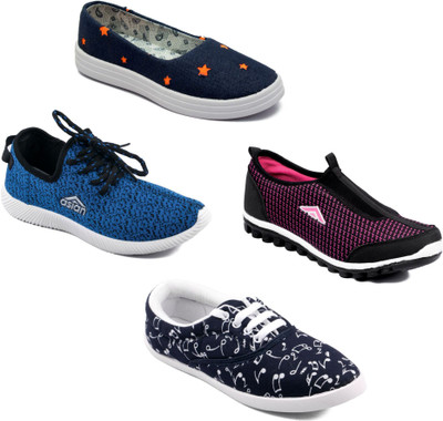 Asian Women Casual & Running Shoes Combo Pack of 4 Walking Shoes For Women(Multicolor
Asian Women Casual & Running Shoes Combo Pack of 4 Walking Shoes For Women(Multicolor