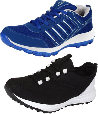 Aero 02 Pair Combo AMG Performance Running Shoes For Men(Black, White, Silver, Blue
Aero 02 Pair Combo AMG Performance Running Shoes For Men(Black, White, Silver, Blue
