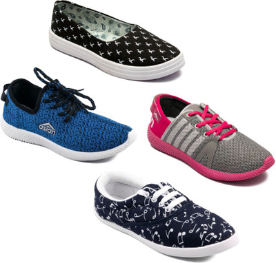 Asian Women Casual & Running Shoes Combo Pack of 4 Walking Shoes For Women(Multicolor
Asian Women Casual & Running Shoes Combo Pack of 4 Walking Shoes For Women(Multicolor