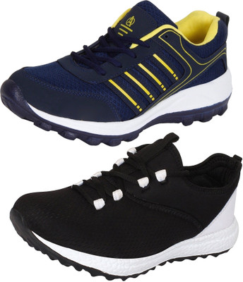 Aero 02 Pair Combo AMG Performance Running Shoes For Men(Black, White, Blue, Yellow
Aero 02 Pair Combo AMG Performance Running Shoes For Men(Black, White, Blue, Yellow