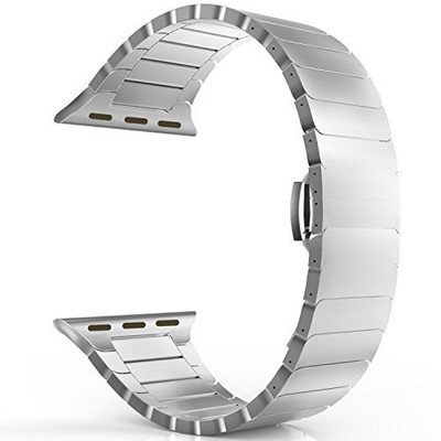 Memore Replacement Butterfly Clasp loop for Apple Watch All Models (42mm, Silver) Smart Watch Strap(Silver)
Memore Replacement Butterfly Clasp loop for Apple Watch All Models (42mm, Silver) Smart Watch Strap(Silver)