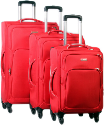 Vision 3 Expandable Check-in Luggage - inch(Red