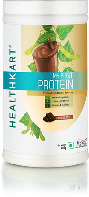 HealthKart My First Protein, Beginners Protein With Whey & Casein Whey Protein(400 g, Choclate)
HealthKart My First Protein, Beginners Protein With Whey & Casein Whey Protein(400 g, Choclate)