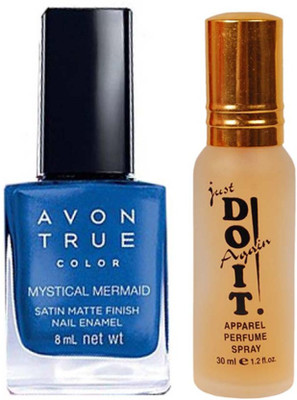 Avon Anew Satin Matte Finish Nail Enamel Mystical Mermaid (8 ml) with one do it perfume 30 ml(Set of 2)
Avon Anew Satin Matte Finish Nail Enamel Mystical Mermaid (8 ml) with one do it perfume 30 ml(Set of 2)
