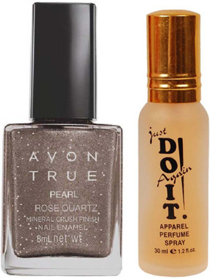 Avon Anew Color Nail Effects Mineral Crush 8ml IN - Pearl Pearl (8 ml) with one do it perfume 30 ml(Set of 2)
Avon Anew Color Nail Effects Mineral Crush 8ml IN - Pearl Pearl (8 ml) with one do it perfume 30 ml(Set of 2)