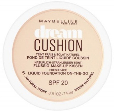 Maybelline Dream Cushion Liquid Foundation On-The-Go Foundation(01 Natural Ivory, 14.6 g)
Maybelline Dream Cushion Liquid Foundation On-The-Go Foundation(01 Natural Ivory, 14.6 g)