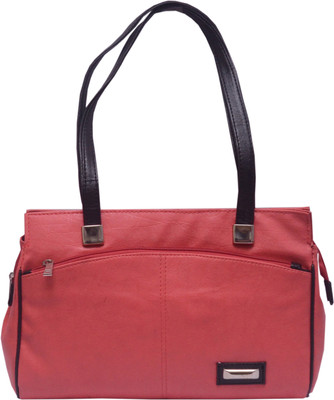 adorsy Shoulder Bag(Maroon, Black), Black;maroon