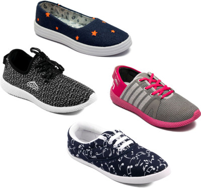 Asian Women Casual & Running Shoes Combo Pack of 4 Casuals For Women(Multicolor
Asian Women Casual & Running Shoes Combo Pack of 4 Casuals For Women(Multicolor