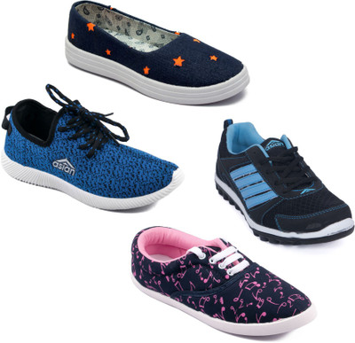 Asian Women Casual & Running Shoes Combo Pack of 4 Walking Shoes For Women(Multicolor
Asian Women Casual & Running Shoes Combo Pack of 4 Walking Shoes For Women(Multicolor