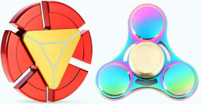 YAMAMA Special Combo For U -- 1 "IronMan Metal Fidget Spinner" + 1 "Rainbow Metal Fidget Spinner "(Multicolor)
YAMAMA Special Combo For U -- 1 "IronMan Metal Fidget Spinner" + 1 "Rainbow Metal Fidget Spinner "(Multicolor)