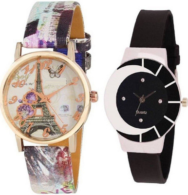 Ismart Efill tower purple Rose and Black Print 324 combo for girls watches Watch - For Girls
Ismart Efill tower purple Rose and Black Print 324 combo for girls watches Watch - For Girls