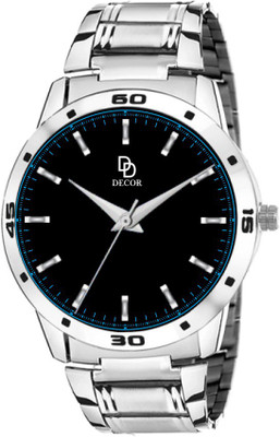 DÉCOR D36 Analog Black Dial Men's & Boy's Watch - For Men
