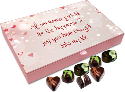 Chocholik Gift Box - I Am Forever Grateful for the Happiness Chocolate Box - 12pc Truffles(144 g)
Chocholik Gift Box - I Am Forever Grateful for the Happiness Chocolate Box - 12pc Truffles(144 g)