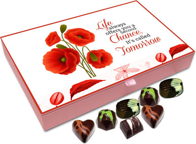 Chocholik Gift Box - Life Always Offers You Second Chance Chocolate Box - 12pc Truffles(144 g)
Chocholik Gift Box - Life Always Offers You Second Chance Chocolate Box - 12pc Truffles(144 g)