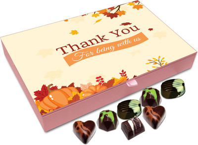 Chocholik Gift Box - Thank You Very Much For Being With Us Chocolate Box - 12pc Truffles(144 g)
Chocholik Gift Box - Thank You Very Much For Being With Us Chocolate Box - 12pc Truffles(144 g)