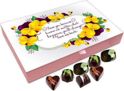 Chocholik Gift Box - You'll Always Love Me Back Chocolate Box - 12pc Truffles(144 g)
Chocholik Gift Box - You'll Always Love Me Back Chocolate Box - 12pc Truffles(144 g)