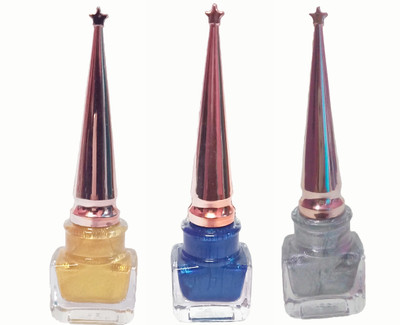 MAYSI Gold,Blue,Silver Long Lasting Waterproof Shiny Eyeliner( Pack of 3) 30 ml(Gold, Blue, Silver)
MAYSI Gold,Blue,Silver Long Lasting Waterproof Shiny Eyeliner( Pack of 3) 30 ml(Gold, Blue, Silver)