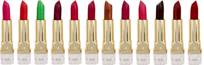 Personi Waterproof Premium vitmain "E " Moisturising lipstick set of 12 (Multi color - a)(Multicolor, 3.5 ml)
Personi Waterproof Premium vitmain "E " Moisturising lipstick set of 12 (Multi color - a)(Multicolor, 3.5 ml)