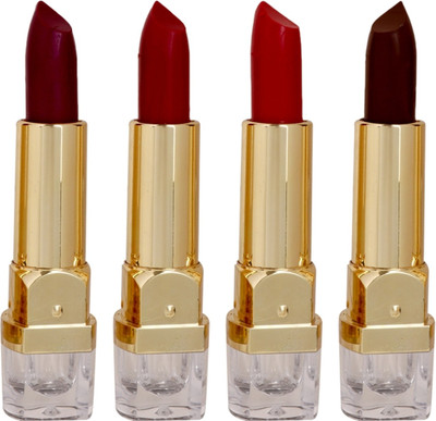 Personi Waterproof Premium with Vitamin "E" moisturising lipstick set of 4 ( multi color b)(Multicolor, 3.5 ml)
Personi Waterproof Premium with Vitamin "E" moisturising lipstick set of 4 ( multi color b)(Multicolor, 3.5 ml)