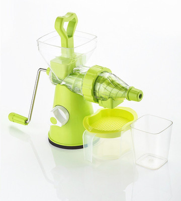 Mantavya Fruit And Vegetable Juicer With Steel Handle Plastic Hand Juicer(Green Pack of 1)
Mantavya Fruit And Vegetable Juicer With Steel Handle Plastic Hand Juicer(Green Pack of 1)