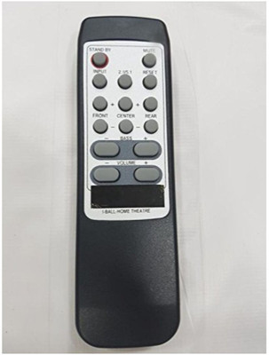 MEPL Home Theatre Remote (Without USB) Remote Controller(Black)
