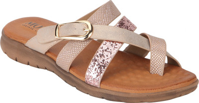 Mode By Red Tape Women Gold Flats