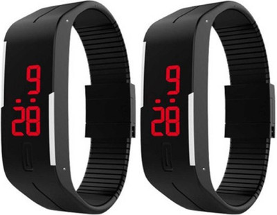 Talgo New Arrival 2018 Red Robin Season Special RRLEDBK2 New Read Robin Collection LED Black Rectangle Dial Black Rubber Strap (Combo of 2) RRLEDBK2 Watch - For Boys
Talgo New Arrival 2018 Red Robin Season Special RRLEDBK2 New Read Robin Collection LED Black Rectangle Dial Black Rubber Strap (Combo of 2) RRLEDBK2 Watch - For Boys