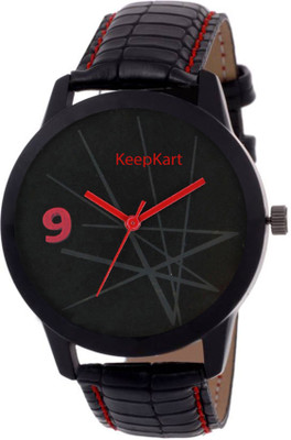 keepkart New Stylish Leather Strap Couple Watch For Men And Women Watch - For Couple