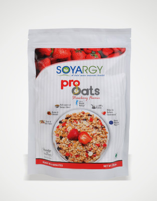 PRO-OATS SOYARGY STRAWBERRY FLAVOR PROTEIN OATS 200 gms(200 g, Pouch)