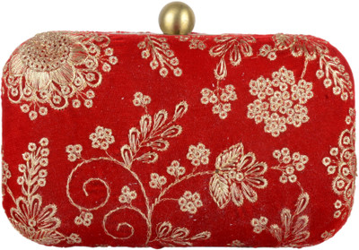 Rezzy Party Red Clutch