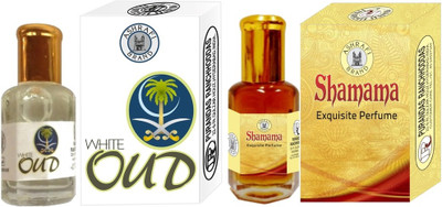 Purandas ranchhoddas White-Oud & Shamama Attar - 6ml Each Gift Set(Set of 2)
