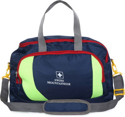Swiss Mountaineer Parrot Green Duffle Bag Travel Duffel Bag(Green)