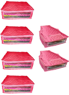 Afrose High Quality Combo of Satin Plain 4PC Saree Cover 2PC Blouse Cover Capacity 10-15 Units Saree/Blouse Each(Pink)
Afrose High Quality Combo of Satin Plain 4PC Saree Cover 2PC Blouse Cover Capacity 10-15 Units Saree/Blouse Each(Pink)
