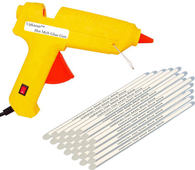 Upkaran Professional 60 Watt with 25 Hot Melt Glue Sticks (8inch/20cm) Standard Temperature Corded Glue Gun(11 mm)
Upkaran Professional 60 Watt with 25 Hot Melt Glue Sticks (8inch/20cm) Standard Temperature Corded Glue Gun(11 mm)