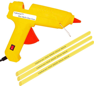 Upkaran Electric Hot Melt 60 Watt with On Off Switch and Indicator GG60W with 3 Super Adhesive All Purpose Glue Sticks Standard Temperature Corded Glue Gun(11 mm)
Upkaran Electric Hot Melt 60 Watt with On Off Switch and Indicator GG60W with 3 Super Adhesive All Purpose Glue Sticks Standard Temperature Corded Glue Gun(11 mm)