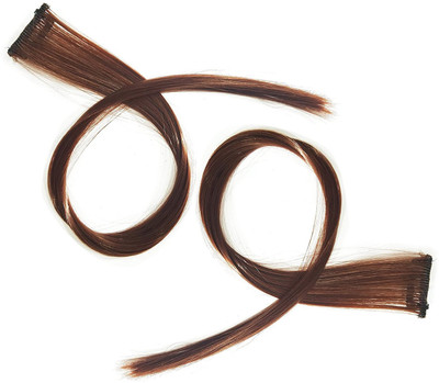 Fully Synthetics Coloured Extension For Women & Girls | Highlighter Streak For Teen age Girls 2 Pcs (Medium Brown) Hair Extension
Fully Synthetics Coloured Extension For Women & Girls | Highlighter Streak For Teen age Girls 2 Pcs (Medium Brown) Hair Extension