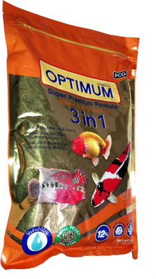 ROYAL PET Optimum 3in1 Super Premium Formula (907.2g | 2 Ib) Small Pellet | Spirulina 12% Enhance | Best For KOI | Flower Horn & GoldFish | 907.2 g Dry Fish Food
ROYAL PET Optimum 3in1 Super Premium Formula (907.2g | 2 Ib) Small Pellet | Spirulina 12% Enhance | Best For KOI | Flower Horn & GoldFish | 907.2 g Dry Fish Food
