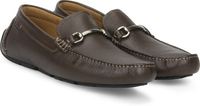Clarks Davont Ride Brown Tumb Loafers For Men(Brown