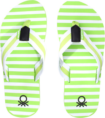 United Colors of Benetton Flip Flops, Lime::white 
United Colors of Benetton Flip Flops, Lime::white