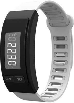 RHONNIUM ™ Digital LCD H4 Run Step Walk Distance Watch Bracelet Pedometer Calorie Counter(White Strap Free Size)
RHONNIUM ™ Digital LCD H4 Run Step Walk Distance Watch Bracelet Pedometer Calorie Counter(White Strap Free Size)
