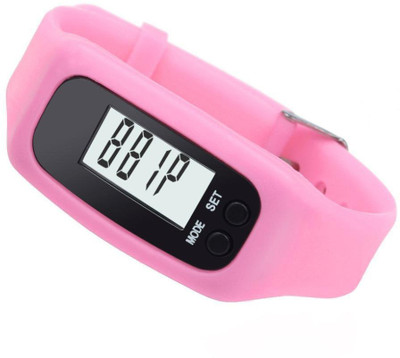 RHONNIUM ™ Pedometer Clock Dodoblue Calorie Counter Digital LCD Walking Distance Bracelet Champagne pink Smartwatch(Pink Strap Free Size)
RHONNIUM ™ Pedometer Clock Dodoblue Calorie Counter Digital LCD Walking Distance Bracelet Champagne pink Smartwatch(Pink Strap Free Size)