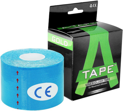 A-TAPE Tourmaline Pain Relief Kinesiology Tape Waterproof 5 meter X 5 cm (Heating Tape) Knee, Calf & Thigh Support(Blue
A-TAPE Tourmaline Pain Relief Kinesiology Tape Waterproof 5 meter X 5 cm (Heating Tape) Knee, Calf & Thigh Support(Blue