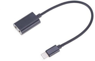 BB4 METAL Type-C Male to DUAL 3.5mm Female Jack Earphone AUDIO CONVERTER CABLE USB Adapter(Black)
BB4 METAL Type-C Male to DUAL 3.5mm Female Jack Earphone AUDIO CONVERTER CABLE USB Adapter(Black)