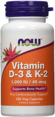 Now Foods Vitamin D-3 And K-2(120)