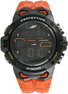 SF 77076PP02 Digital Chronograph Watch - For Men