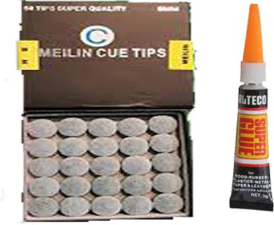 KBA COMBO OF MEILIN CUE TIP (9MM )50 PCS+CUE TIP GLUE GEL KBA Meilin cue tip in 10mm tip size and has 50 pcs in it... Pool Cue Stick(Microfibre)
KBA COMBO OF MEILIN CUE TIP (9MM )50 PCS+CUE TIP GLUE GEL KBA Meilin cue tip in 10mm tip size and has 50 pcs in it... Pool Cue Stick(Microfibre)
