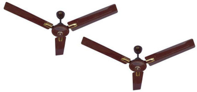 MinMAX 1200 MM Royal Delux A-2 Double Ball Bearing Pack Of Two 3 Blade Ceiling Fan(Brown, Pack of 2)
MinMAX 1200 MM Royal Delux A-2 Double Ball Bearing Pack Of Two 3 Blade Ceiling Fan(Brown, Pack of 2)