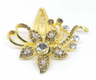 Khubsurat Hair Side Clips/Side Pins Tic Tac Clip for Women & Girls, Gold Tone, 1 Piece, Brown Color Stone Stud Hair Clip(Brown)
Khubsurat Hair Side Clips/Side Pins Tic Tac Clip for Women & Girls, Gold Tone, 1 Piece, Brown Color Stone Stud Hair Clip(Brown)